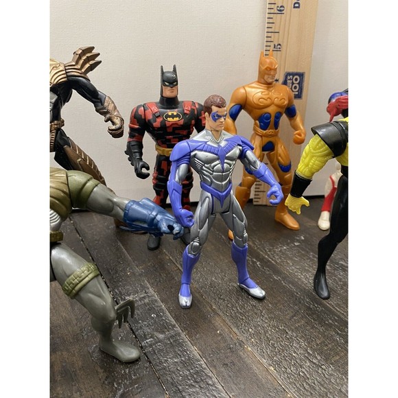 Huge 1990's Kenner DC Lot of 12 action figures Movie/ Comic/Animated Two Marvel - Picture 3 of 12